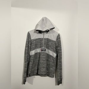 SOLD** PINK Half-Zip Hoodie